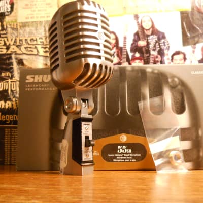 Shure 55SH Series II Unidyne Cardioid Dynamic Microphone - Silver