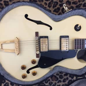 Immagine SOLD! 1987 Gibson ES-175 D in RARE aged white finish, Hollowbody electric guitar - 8