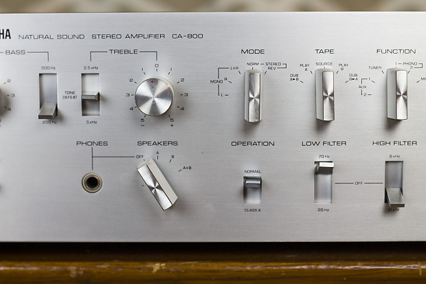 商品画像：Lot - Sinatra: Yamaha CA-800 Natural Sound Stereo Amplifier 3