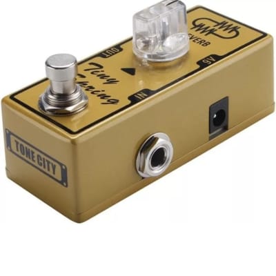 Reverb.com listing, price, conditions, and images for tone-city-tiny-spring-reverb-pedal