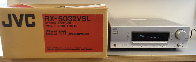 JVC RX-5032VSL Stereo Receiver * 100W RMS * Box  			