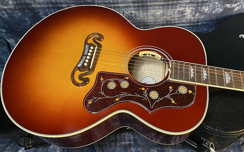 BRAND NEW!! 2024 Gibson SJ-200 SJ200 J200 J-200 Standard Autumnburst Authorized Dealer! Warranty! 5.5 lbs In Stock! G02555 image 1