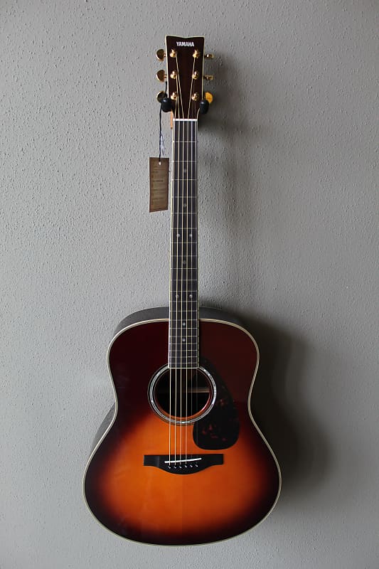 Yamaha LL16 Jumbo Brown Sunburst | Reverb