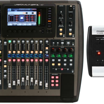 Behringer X32 40-channel Digital Mixer  Bundle with Behringer Powerplay P16-M 16-channel Digital Personal Mixer image 1