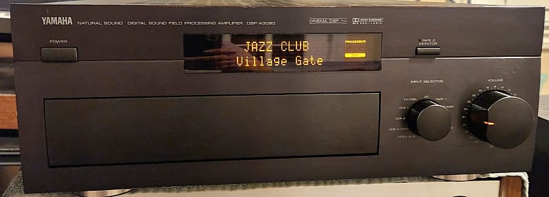 Yamaha Yamaha DSP-A3090 Digital Sound Field Processing Amplifier 1996 - Black metal  			