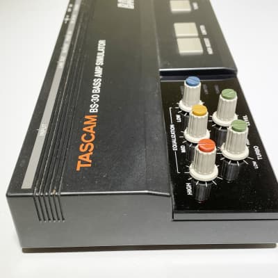 ベース TASCAM BS-30 BASS AMP SIMULATOR TASCAM BS-30 Analog Bass Amp Simulator | Reverb