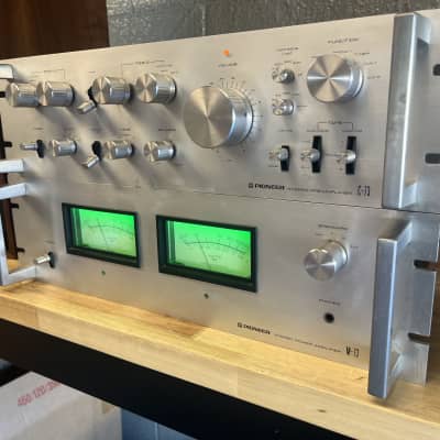 Pioneer SPEC M73 Power Amplifier and C73 Control Amplifier