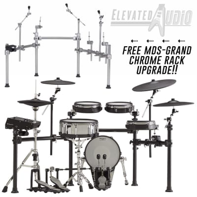 Roland TD-50K2 V-Drum Kit with FREE Roland CHROME RACK UPGRADE, Wow !! Only 1 available.