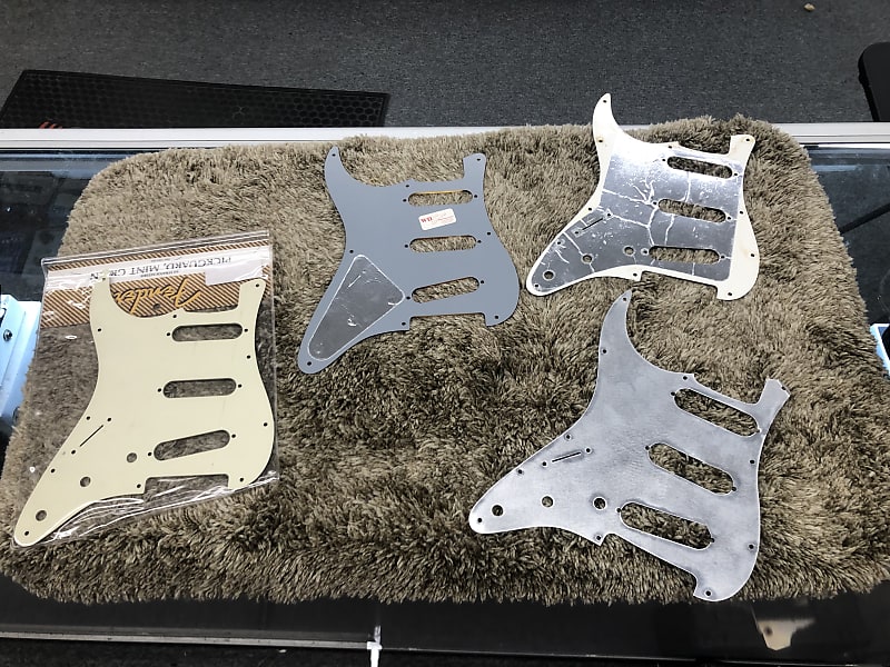 Fender Strat Pickguards Set of 5 Reverb