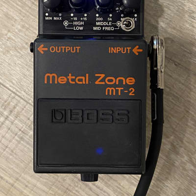 Reverb.com listing, price, conditions, and images for boss-mt-2-metal-zone