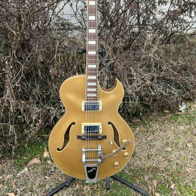 Ibanez Artcore AFS77T Semi-Hollow Electric Guitar Metallic Gray |  Musician's Friend