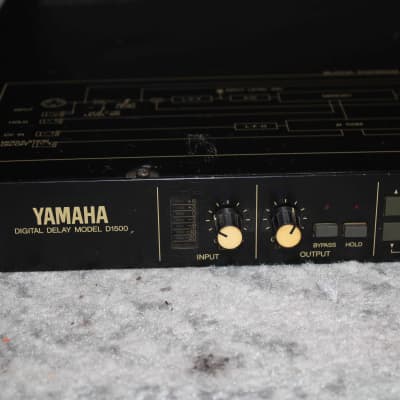 Yamaha D1500 Vintage Rackmount Digital Delay 1984 image 5