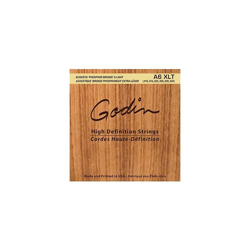 Godin A6 XLT Acoustic Guitar Strings image 1