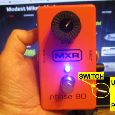 Modified MXR Phase 90 plus Univibe Control image 2