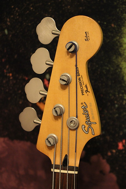 ベース Squier Precision Bass SPB-33 1994 Squier (by Fender Japan) SPB-33 Silver Series Precision