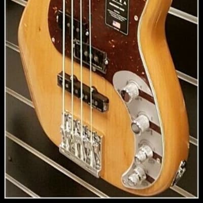 Fender American Ultra Precision Bass RW, Aged Natural image 7