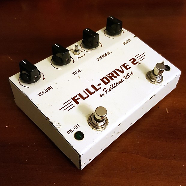爆売り！ Fulltone Fulldrive Full Shop Custom Cream Vintage Ed Ltd 2 ギター