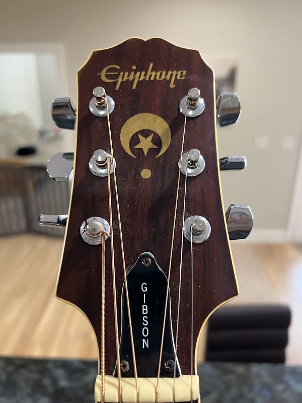 Epiphone Orville Pr775sDreadnaught 1990 - Natural image 1