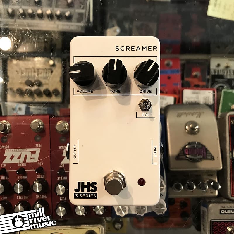 JHS 3 Series Screamer Overdrive Effects Pedal Used