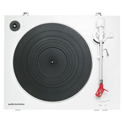 Audio-Technica AT-LP3WH Fully Automatic Belt-Drive Stereo Turntable, White image 2