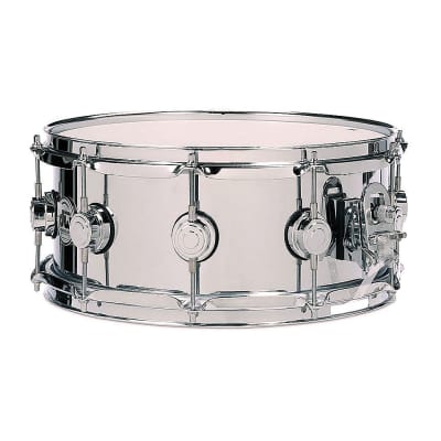 DW Collector's Series Stainless Steel 5.5x14" Snare Drum