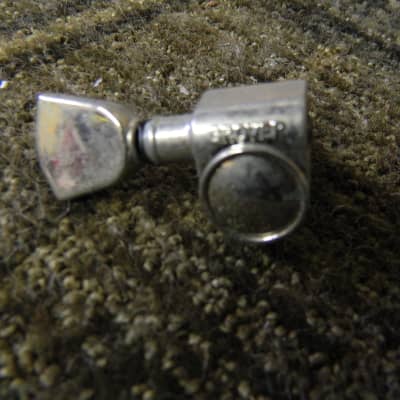 Grover Rotomatic Tuners, Tulip Tip c.1985 - Nickel image 2