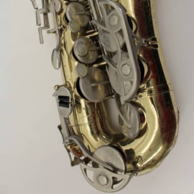 Selmer Bundy-II Alto Saxophone, USA, with sax, neck, mouthpiece/ligature, case, reeds image 3