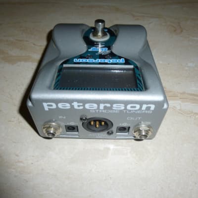 Peterson VS-S2 StroboStomp 2 Strobe Pedal Tuner 2000s - Silver image 2