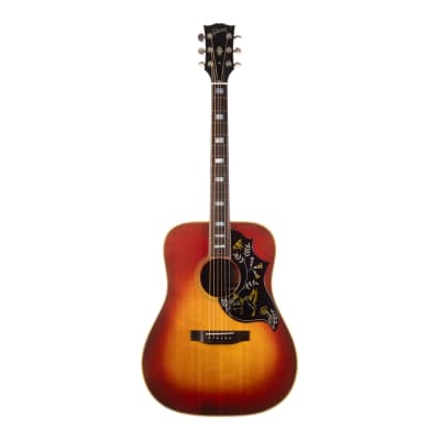 Vintage Gibson Hummingbird Custom Cherry Sunburst 1972 image 4