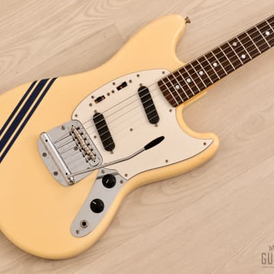 Fender Mustang '65 Vintage Reissue Olympic White Nitro Lacquer