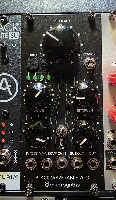 Erica Synths Black Wavetable VCO