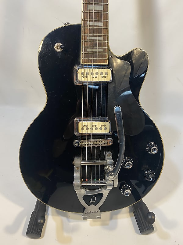 2000s DeArmond Guild M-75 Sunburst Finish Solid Body