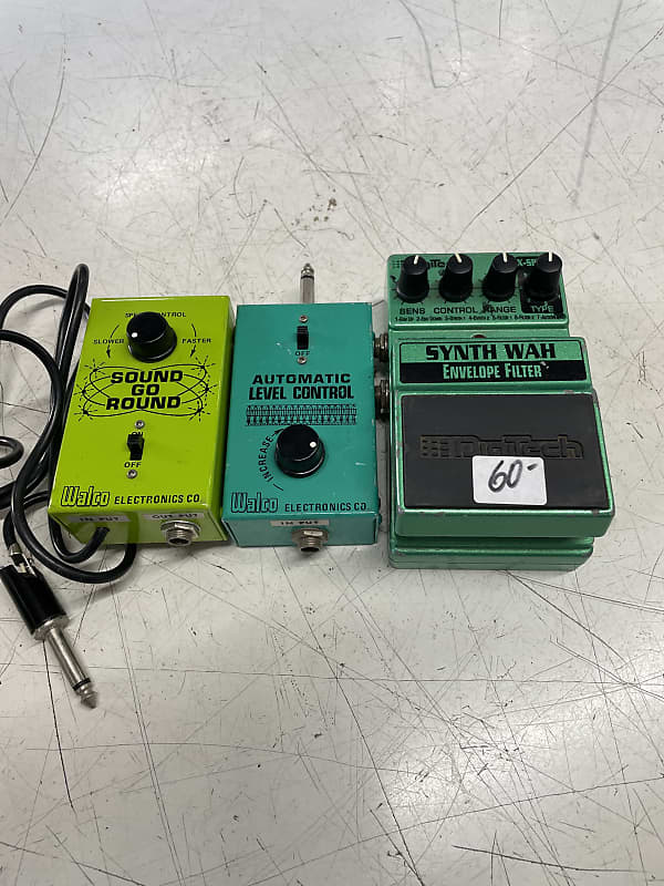 2 Walco/Dig synth wah pedals Reverb