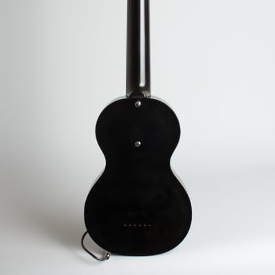 Premiervox Spanish Solid Body Electric Guitar, made by Rickenbacker,  c. 1938, original black hard shell case. image 2