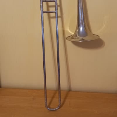 Soviet Trombone Tenor USSR  Musical Wind Instrument Vintage and Rare image 1