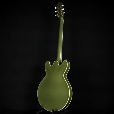 Collings I-35 LC Semi-Hollowbody Olive Drab Green Rosewood Fingerboard  (221956) image 10