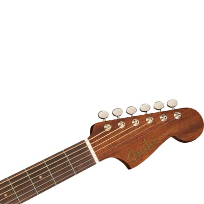 Fender Newporter Classic Acoustic Guitar, Pau Ferro Fingerboard, Aged Cognac Burst, 0970943137 image 5
