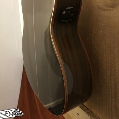 Klema K300JS-CE Cutaway Acoustic Electric Guitar Natural w/ Gig Bag image 4