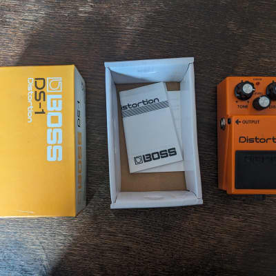 Boss DS-1 Distortion (Silver Label) 1994 - Present - Orange for sale