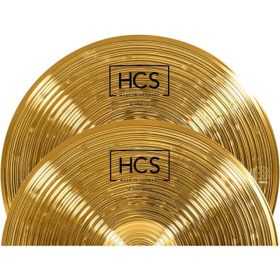 MEINL HCS Hi-Hat Cymbal Pair 14 in. image 5