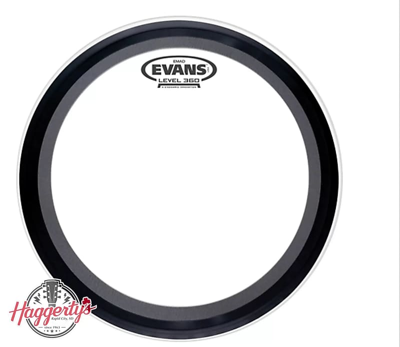 Evans EMAD2 Clear Bass Batter Drum Head 20" image 1