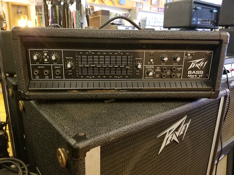 Peavey Bass Mark VI Bass Amp Head Black | Reverb