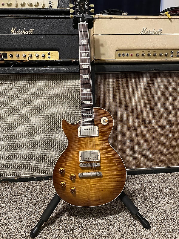 ギター Gibson Historic Collection LPR8 Lefty Lefty Gibson Les Paul R8 Historic Re-Issue 1998 - Sunburst