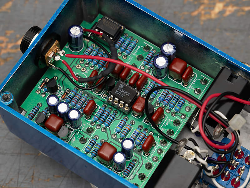Wampler Ego Compressor Early V1 2010 Blue Free Shipping | Reverb