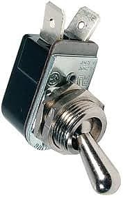 Genuine Fender Amp Parts - Toggle Switch SPST with Mounting Nuts 003-6572-000 image 1