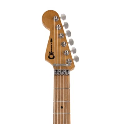 Charvel Henrik Danhage Ltd Ed Signature Pro-Mod So-Cal Style 1 Electric Guitar, White Relic image 6
