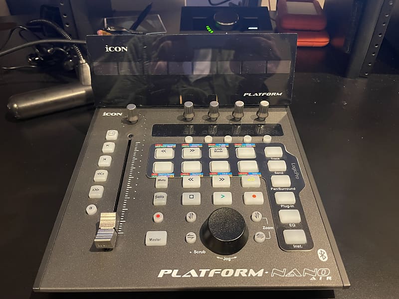 Icon Platform Nano Air + D3 Backlit Display DAW Control