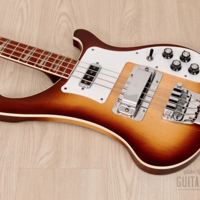 2003 Rickenbacker 4003 Electric Bass Montezuma Brown Color of the Year w/ Case, Tags image 9