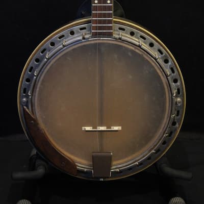 Kay 5-string Resonator Banjo Rare Gold Finish With Custom Hard Shell Case image 2