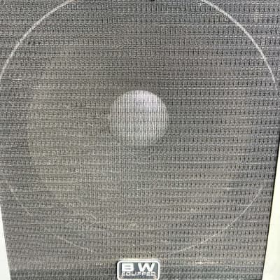 Peavey 115 BW 1x15" Bass Speaker Cabinet 1980s - Black image 2